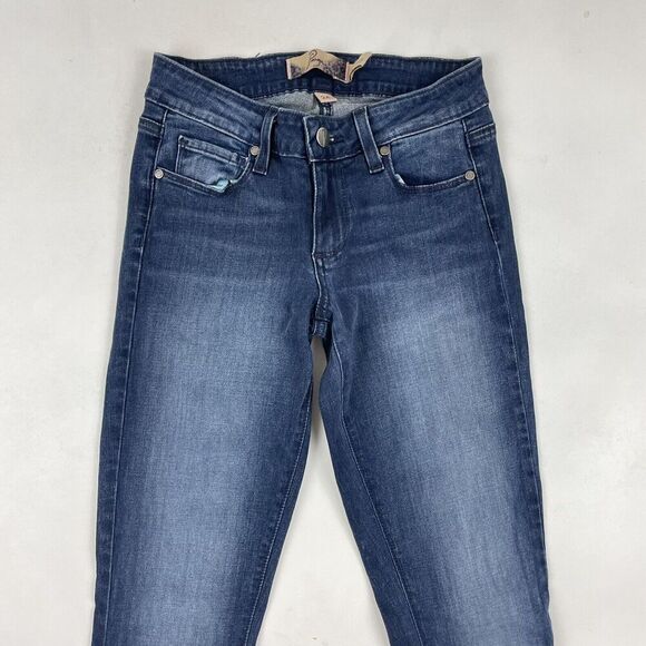 Paige Sz 24 Verdugo Jegging Skinny Jeans Stretch Medium/Dark Wash - Picture 3 of 9